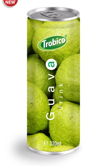 Guava drink juice 330 ml slim can